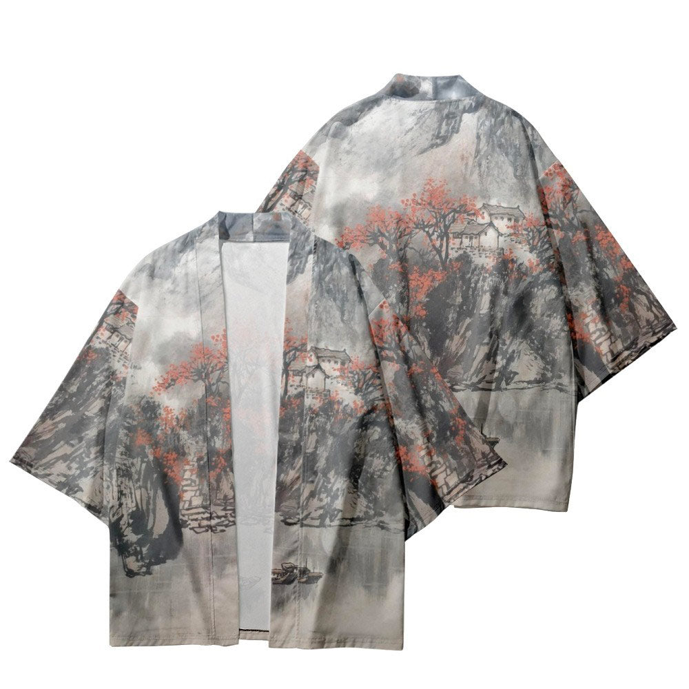 Cardigan Japonais d'Été Féodal
