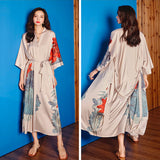 Robe Kimono Pyjama Blanche