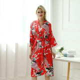 Robe Kimono Rouge