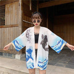 Veste Kimono Japonais Cascade