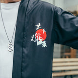 Veste Kimono Japonais Kanji